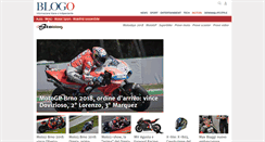 Desktop Screenshot of motoblog.it